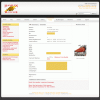 Forum Profile Page
