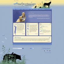 Animal Spirit Communication Website Design