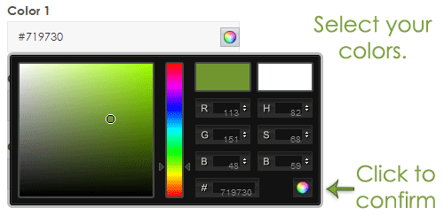 colorselect Contact