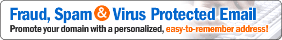 Fraud, Spam & Virus Protected Email Accounts
